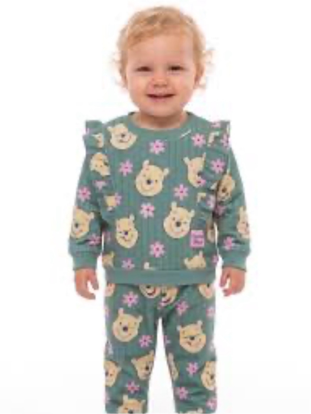 Disney Winnie The Pooh 2PC Set Sweatpants and Sweatshirt  2T